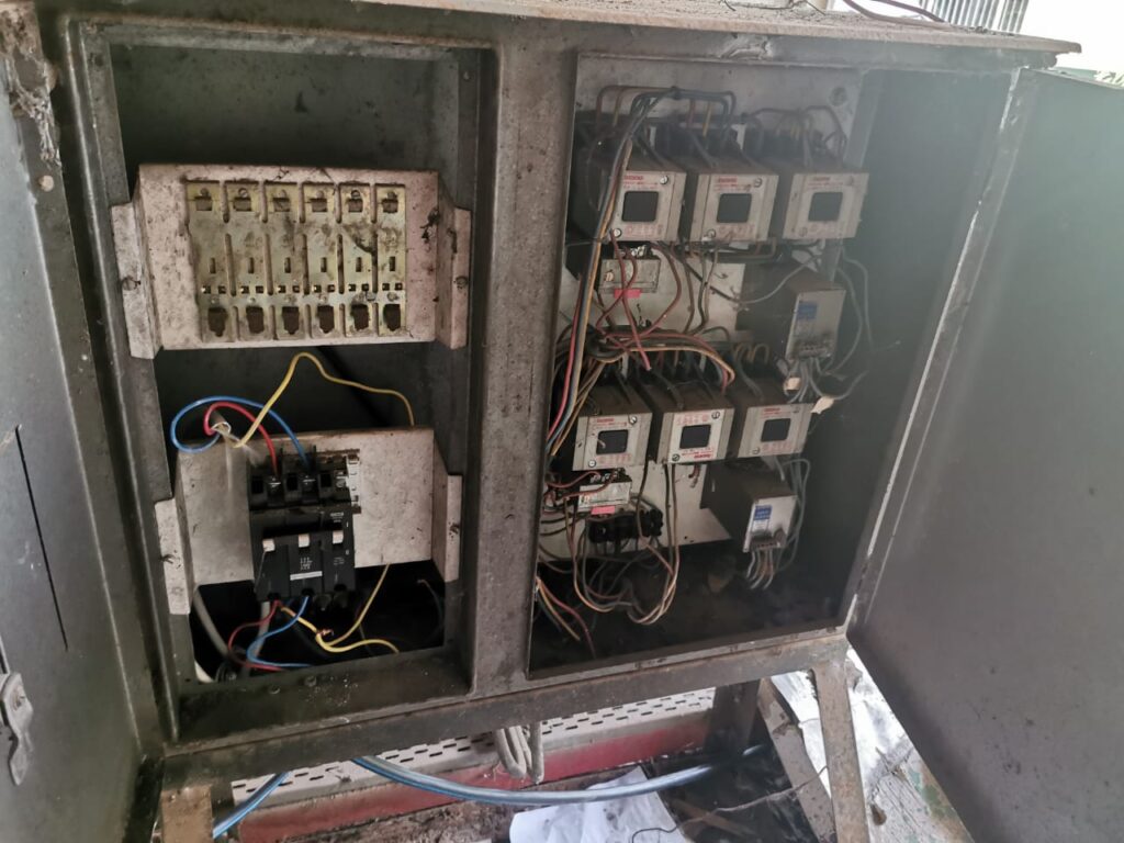 Plumbing works, Electrical reticulation and installation of new borehole pump and control box